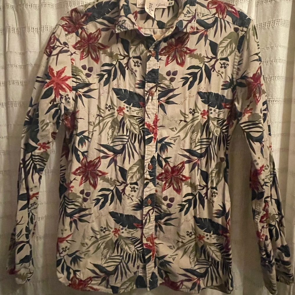 H&M Multicolor Floral Shirt